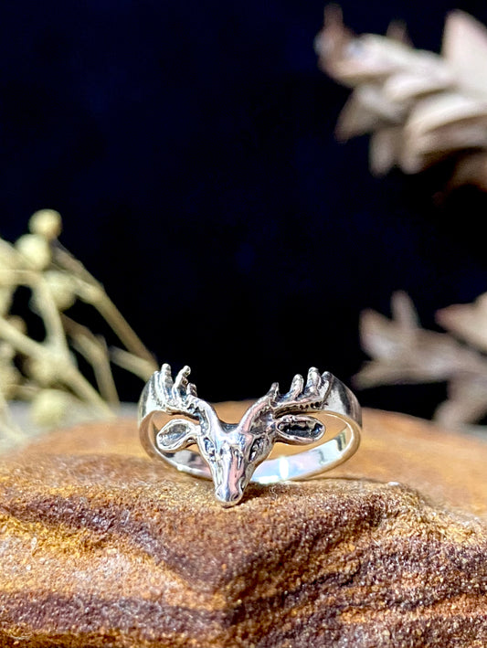 Staggering Stag Ring